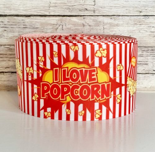 3” popcorn polyester grosgrain ribbon