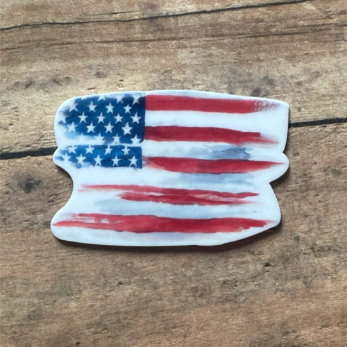 American flag resins